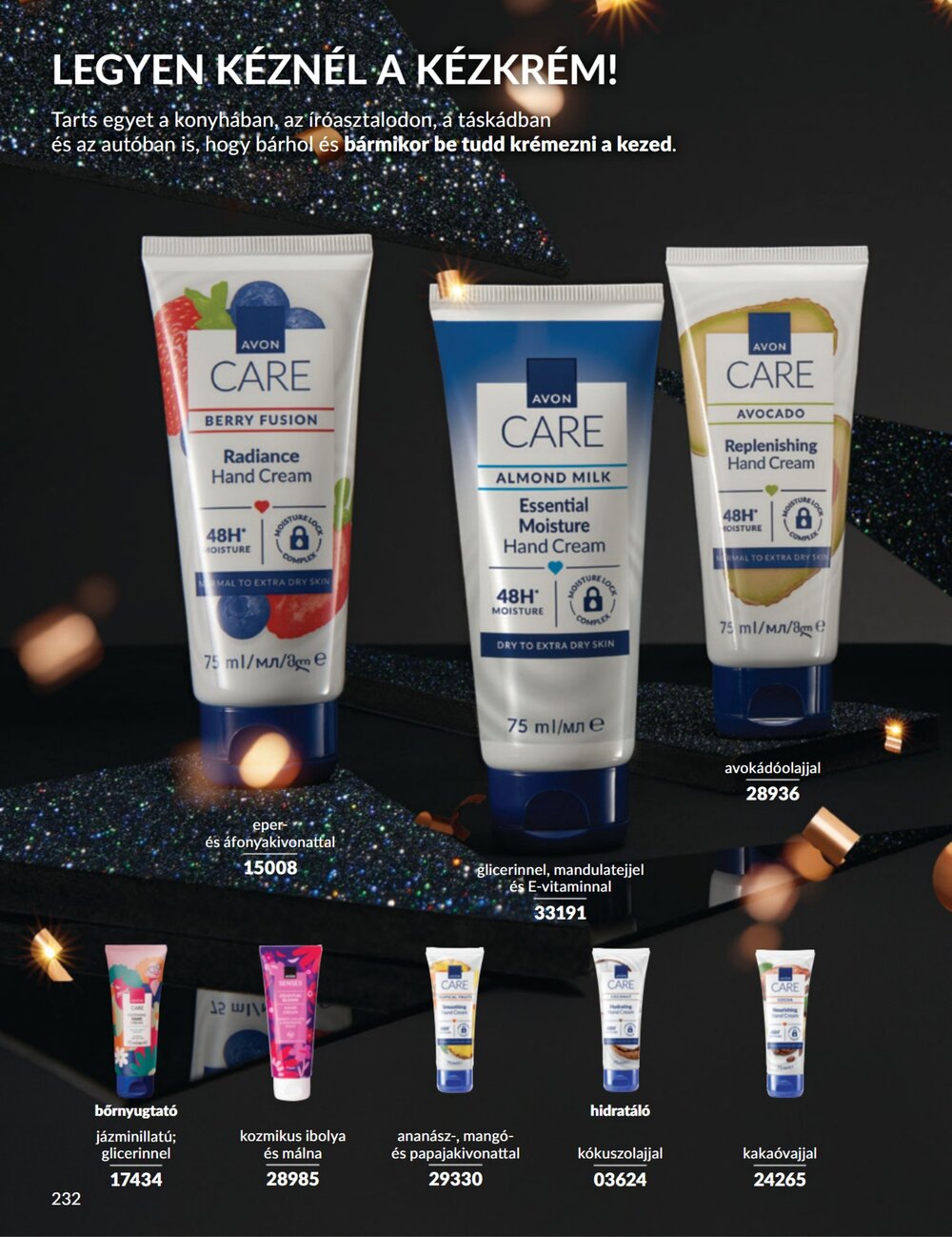 Avon akciós újság 2025.11.01-től - 232. oldal.