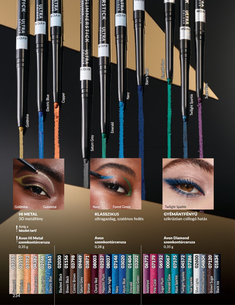 Avon akciós újság 2025.11.01-től - 234. oldal.