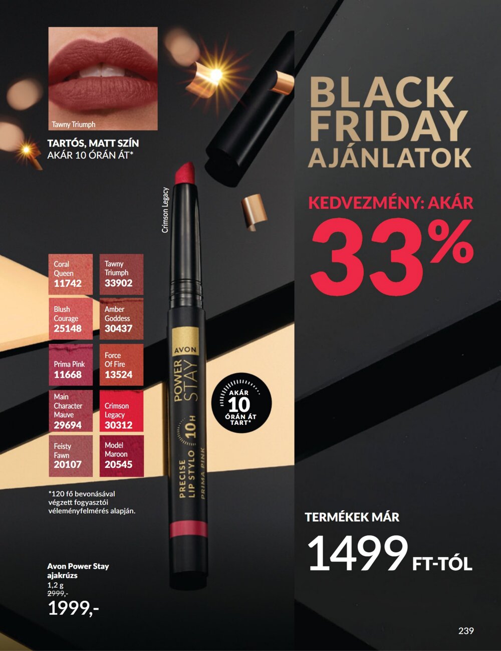 Avon akciós újság 2025.11.01-től - 239. oldal.