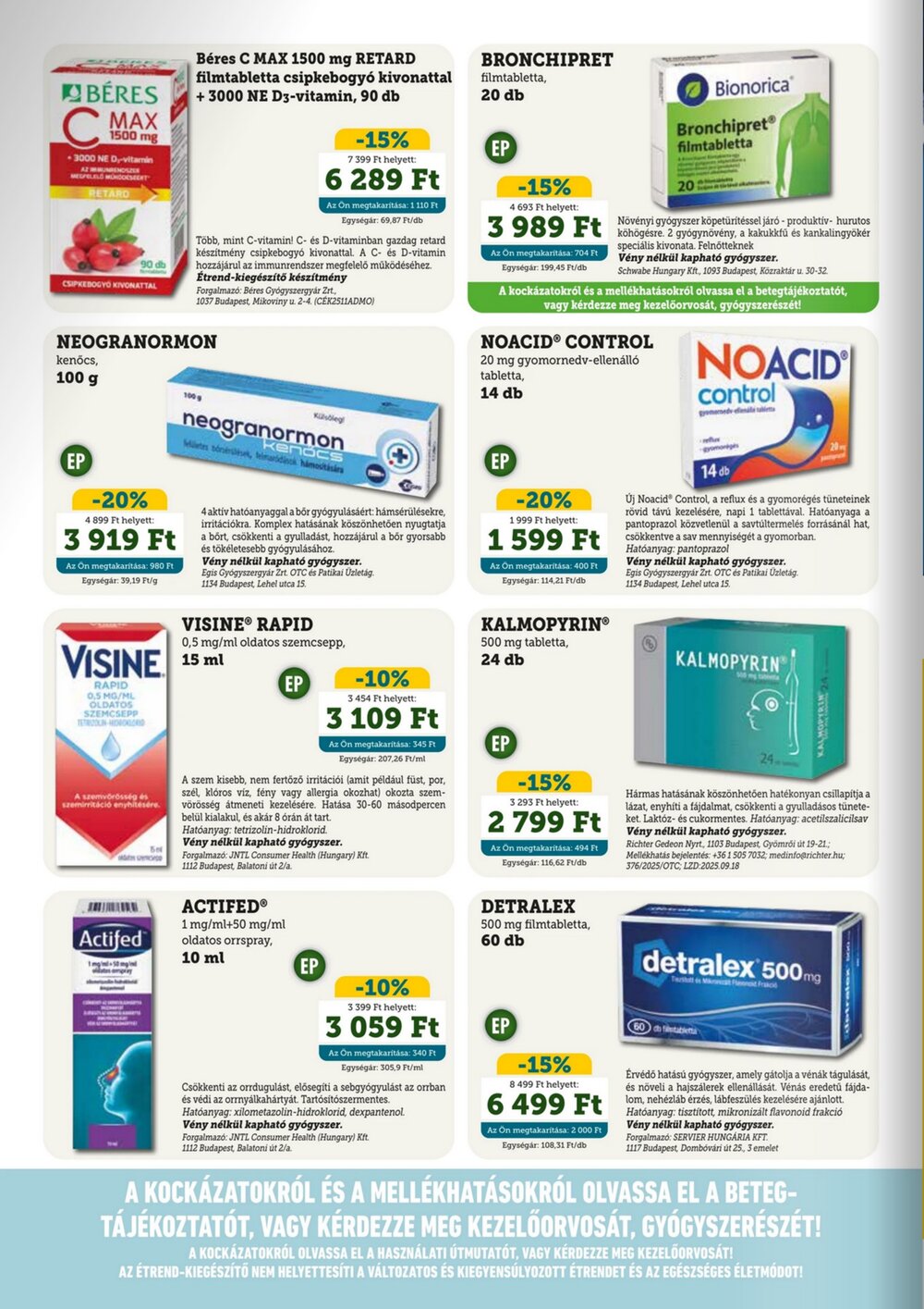 Mosoly Patikák akciós újság 2025.11.01-től - 2. oldal.