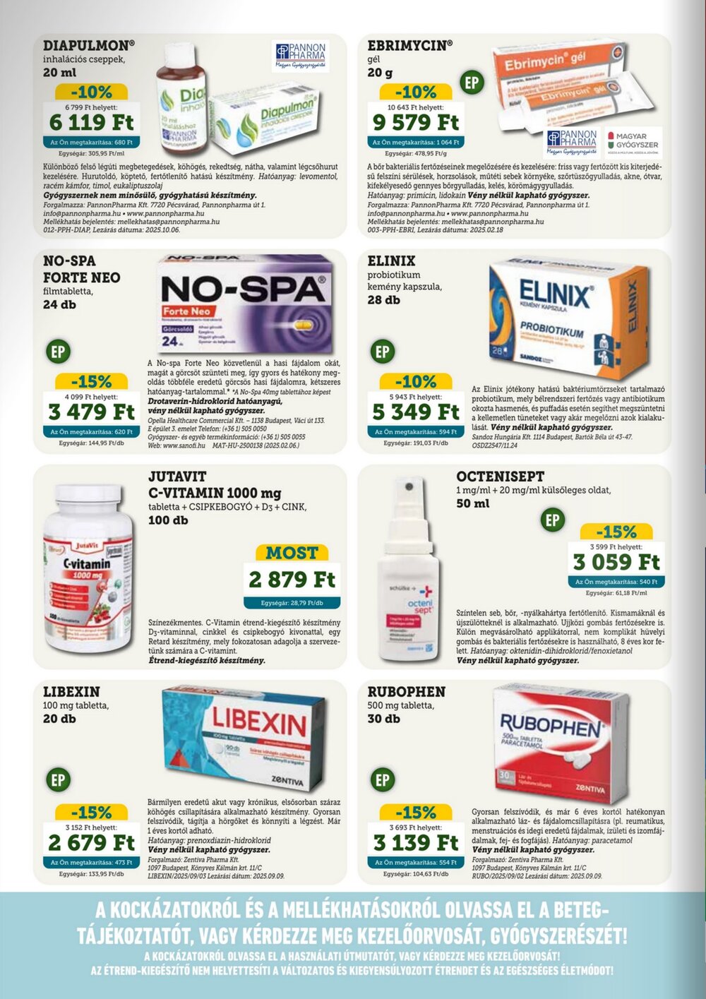 Mosoly Patikák akciós újság 2025.11.01-től - 4. oldal.