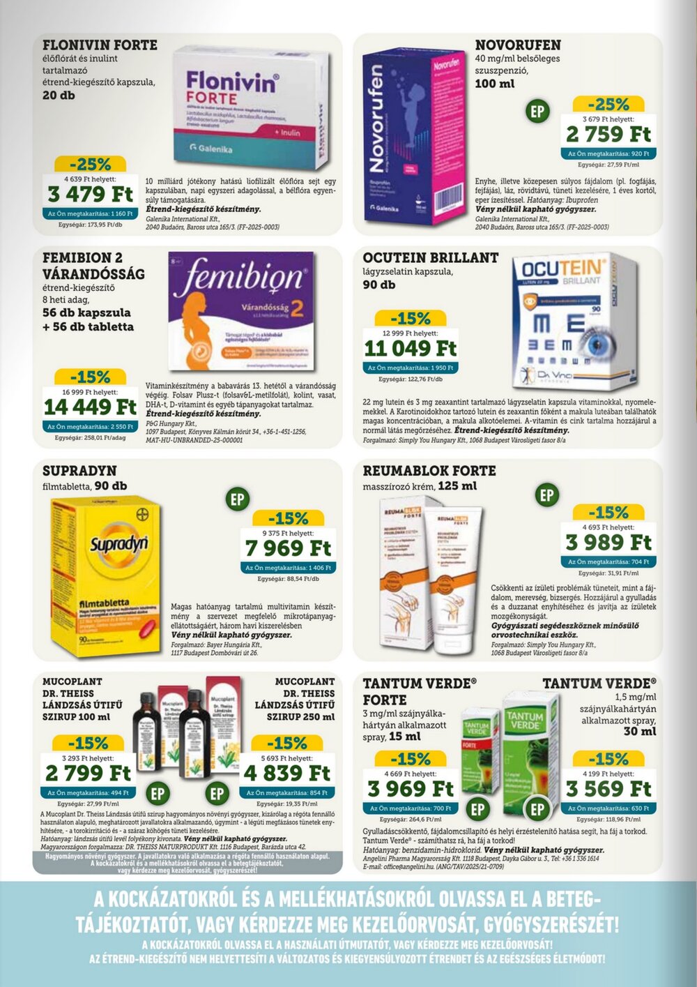 Mosoly Patikák akciós újság 2025.11.01-től - 6. oldal.