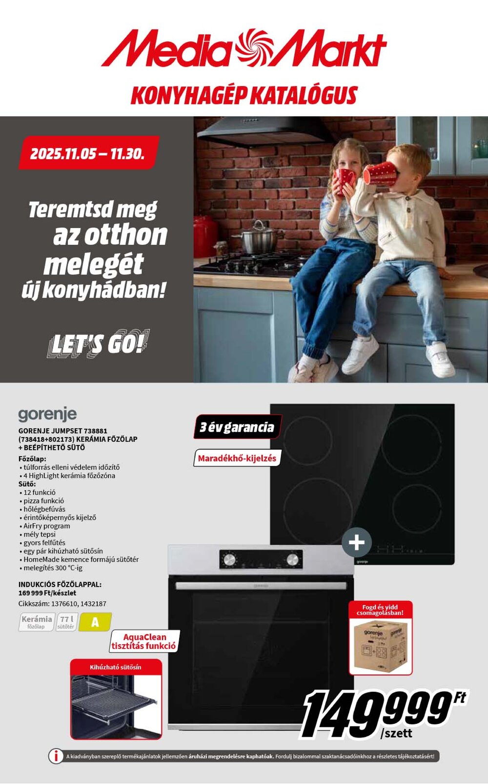Media Markt akciós újság 2025.11.05-től - 1. oldal.