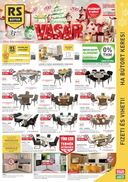 RS Bútor akciós újság 2025.11.17-től