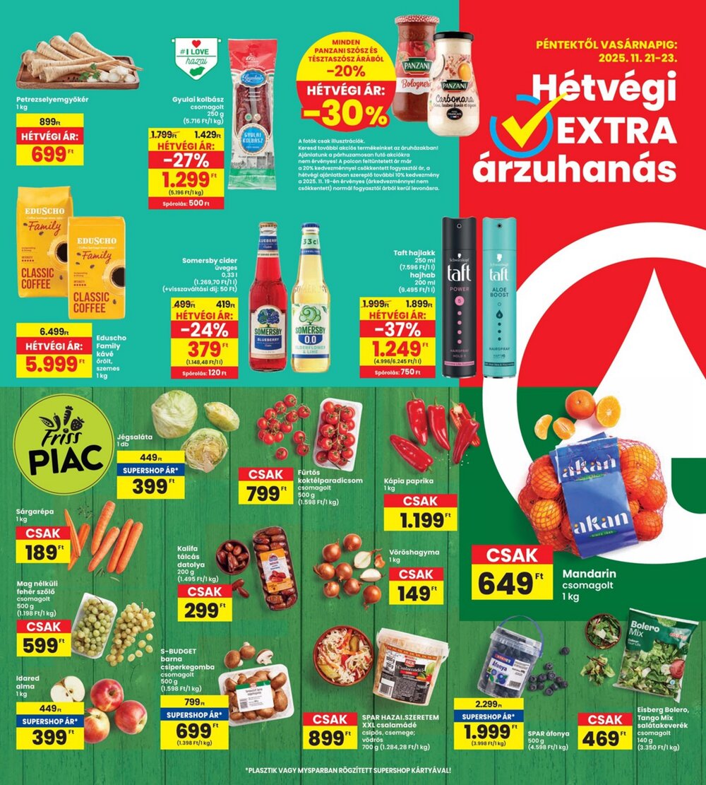 Interspar akciós újság 2025.11.20-tól - 20. oldal.