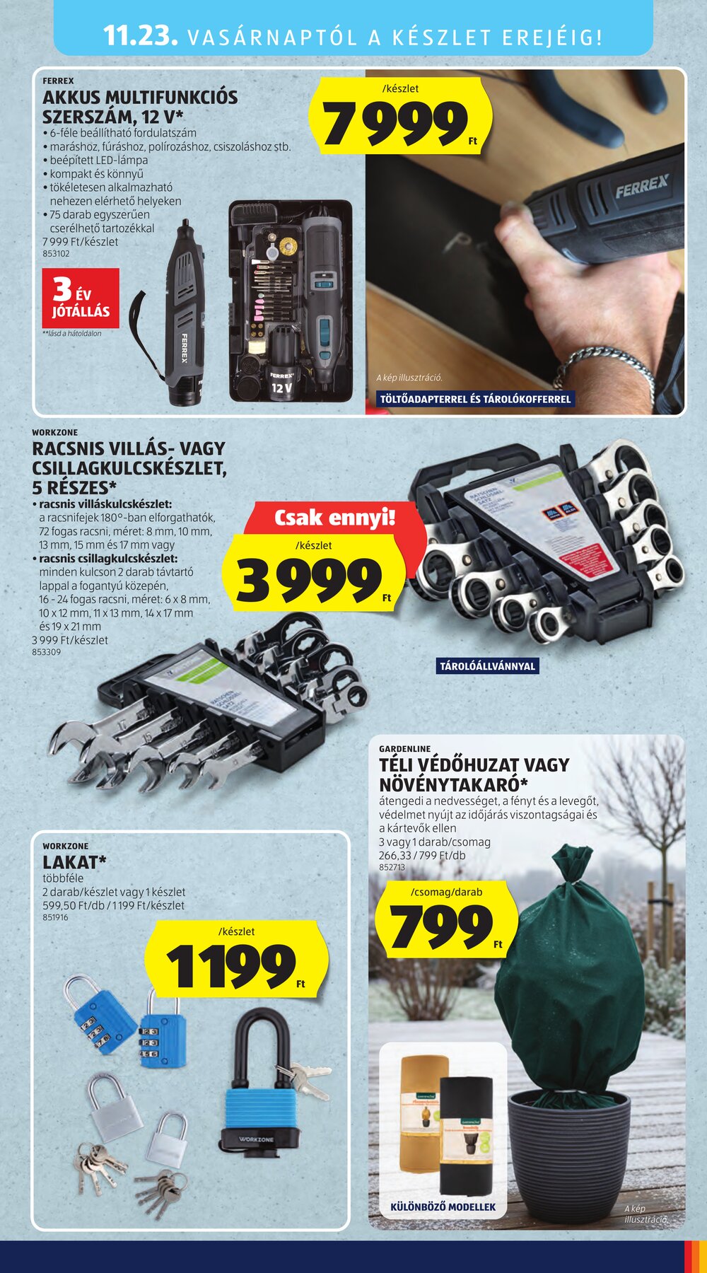 Aldi akciós újság 2025.11.20-tól - 55. oldal.