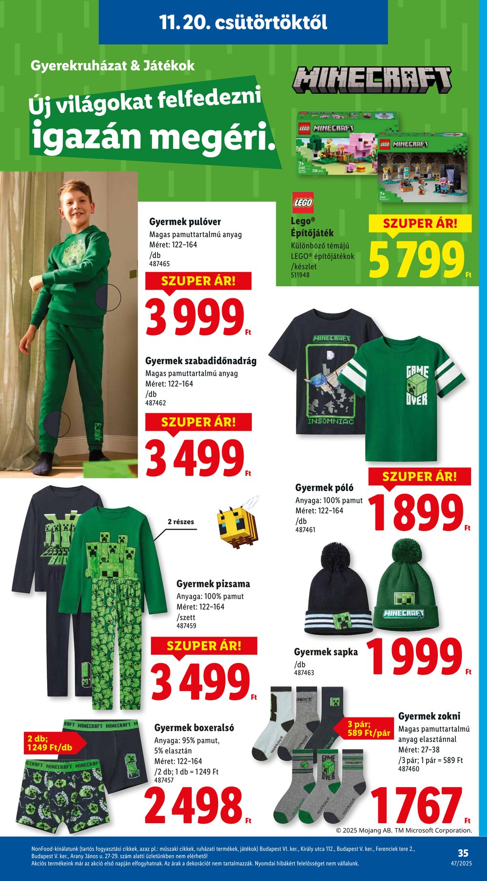 Lidl akciós újság 2025.11.20-tól - 35. oldal.