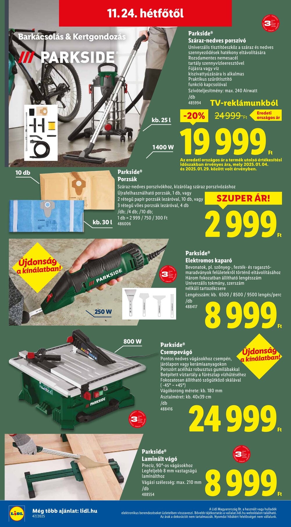 Lidl akciós újság 2025.11.20-tól - 42. oldal.