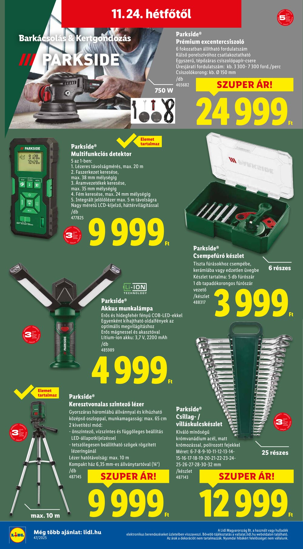 Lidl akciós újság 2025.11.20-tól - 44. oldal.