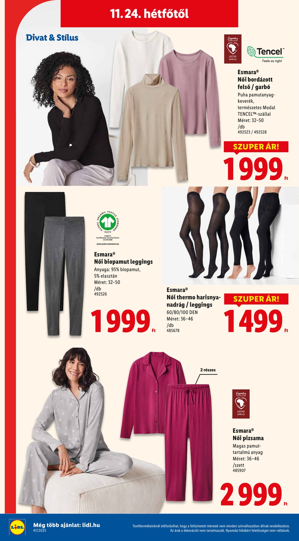 Lidl akciós újság 2025.11.20-tól - 48. oldal.