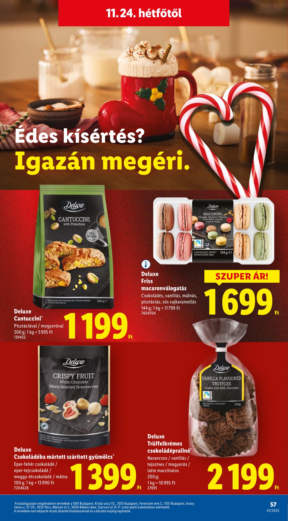 Lidl akciós újság 2025.11.20-tól - 57. oldal.