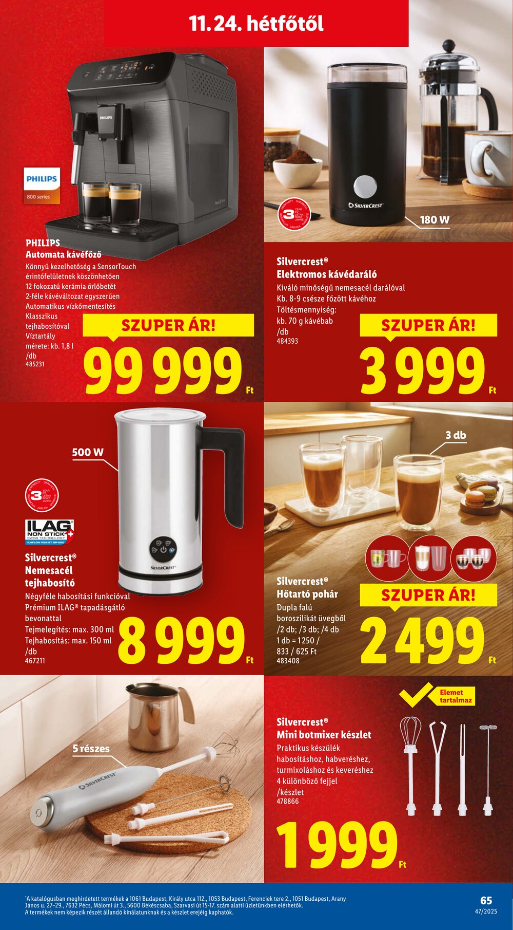 Lidl akciós újság 2025.11.20-tól - 65. oldal.