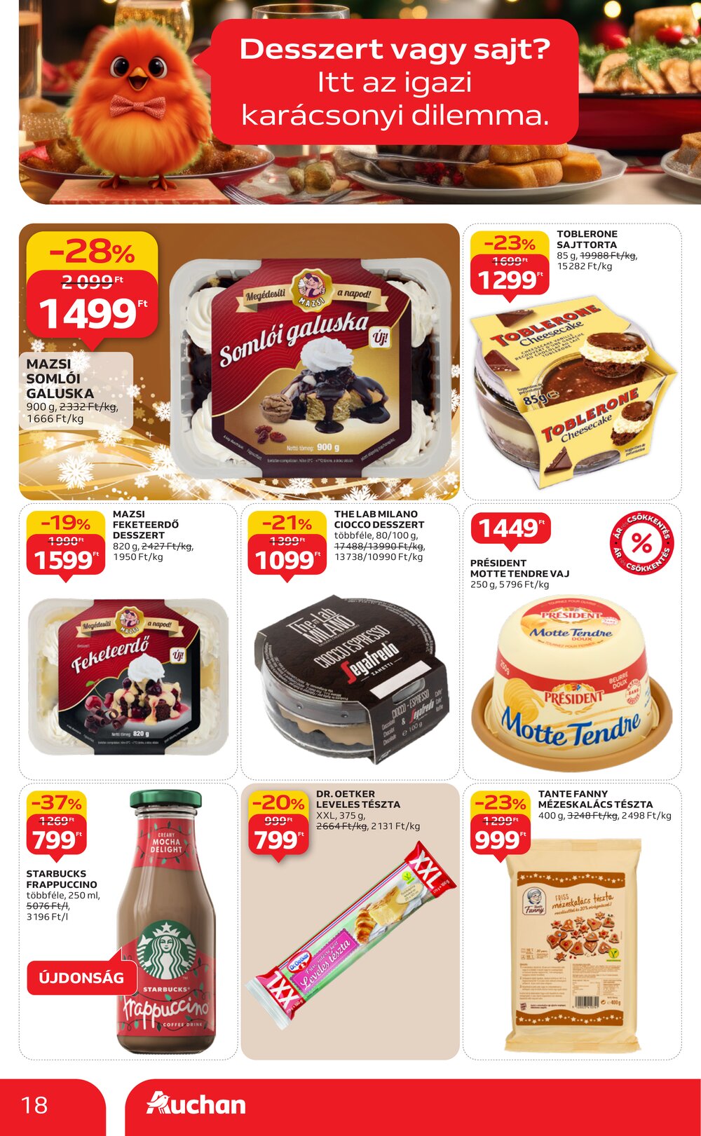 Auchan akciós újság 2025.11.20-tól - 18. oldal.