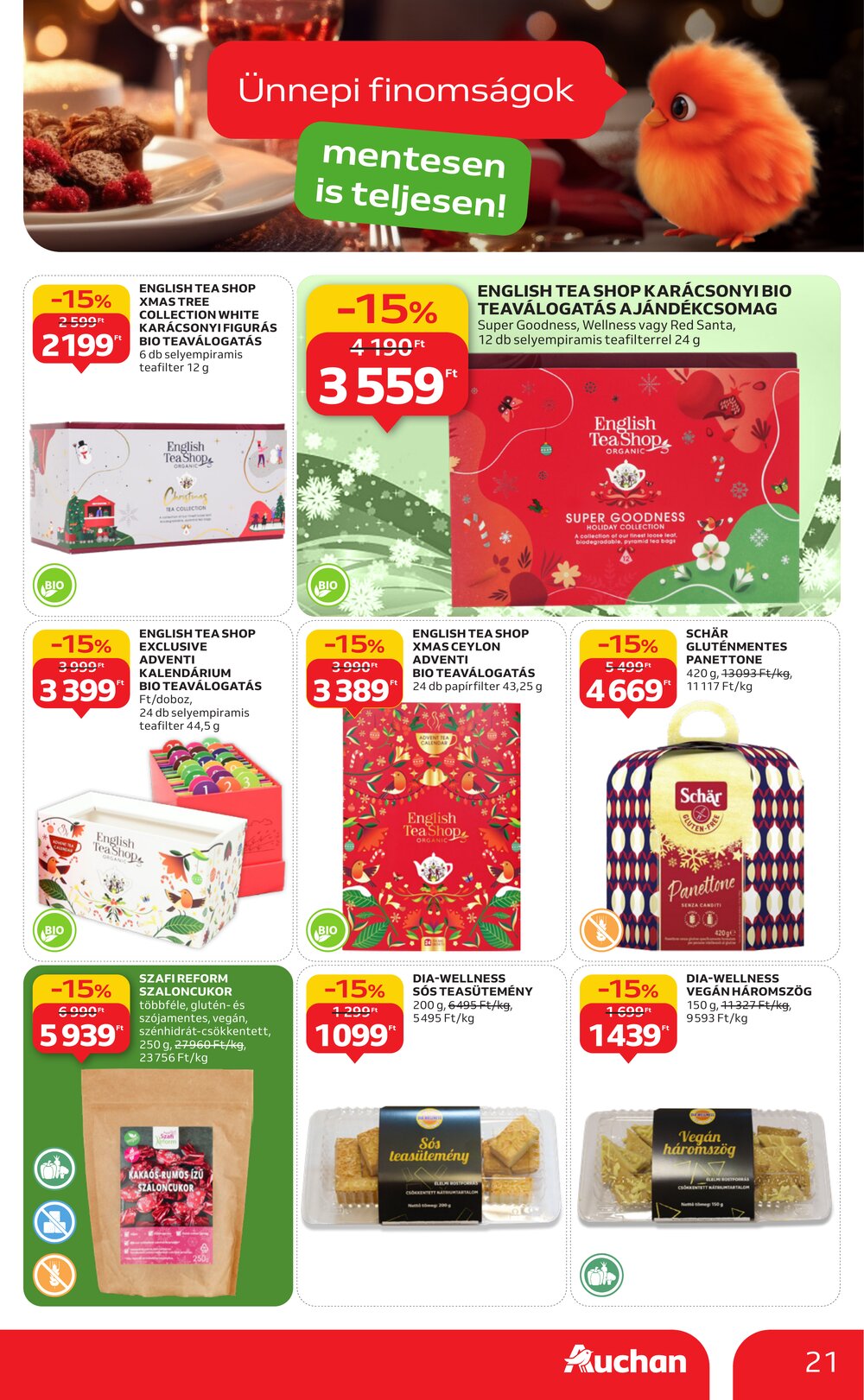 Auchan akciós újság 2025.11.20-tól - 21. oldal.