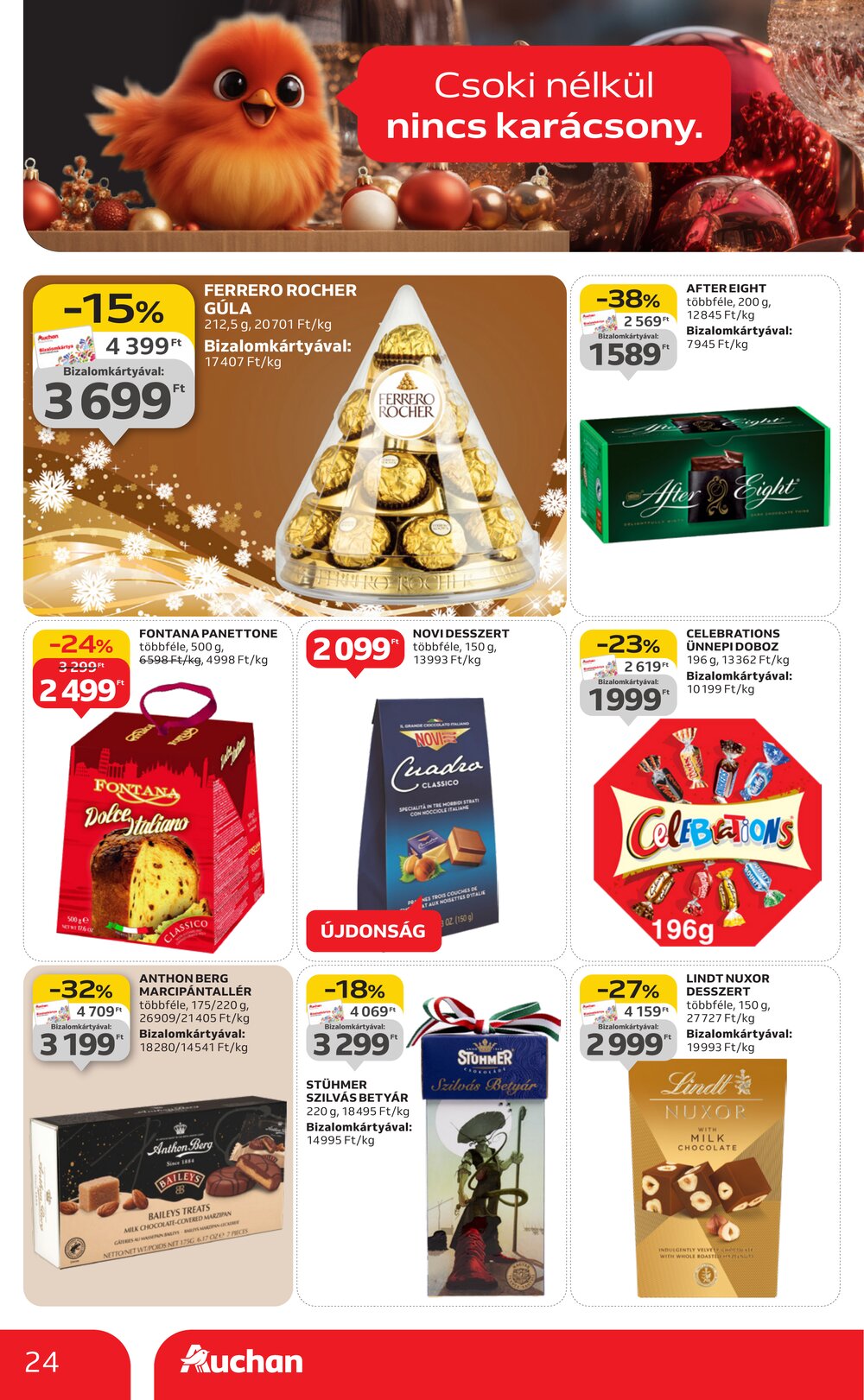 Auchan akciós újság 2025.11.20-tól - 24. oldal.