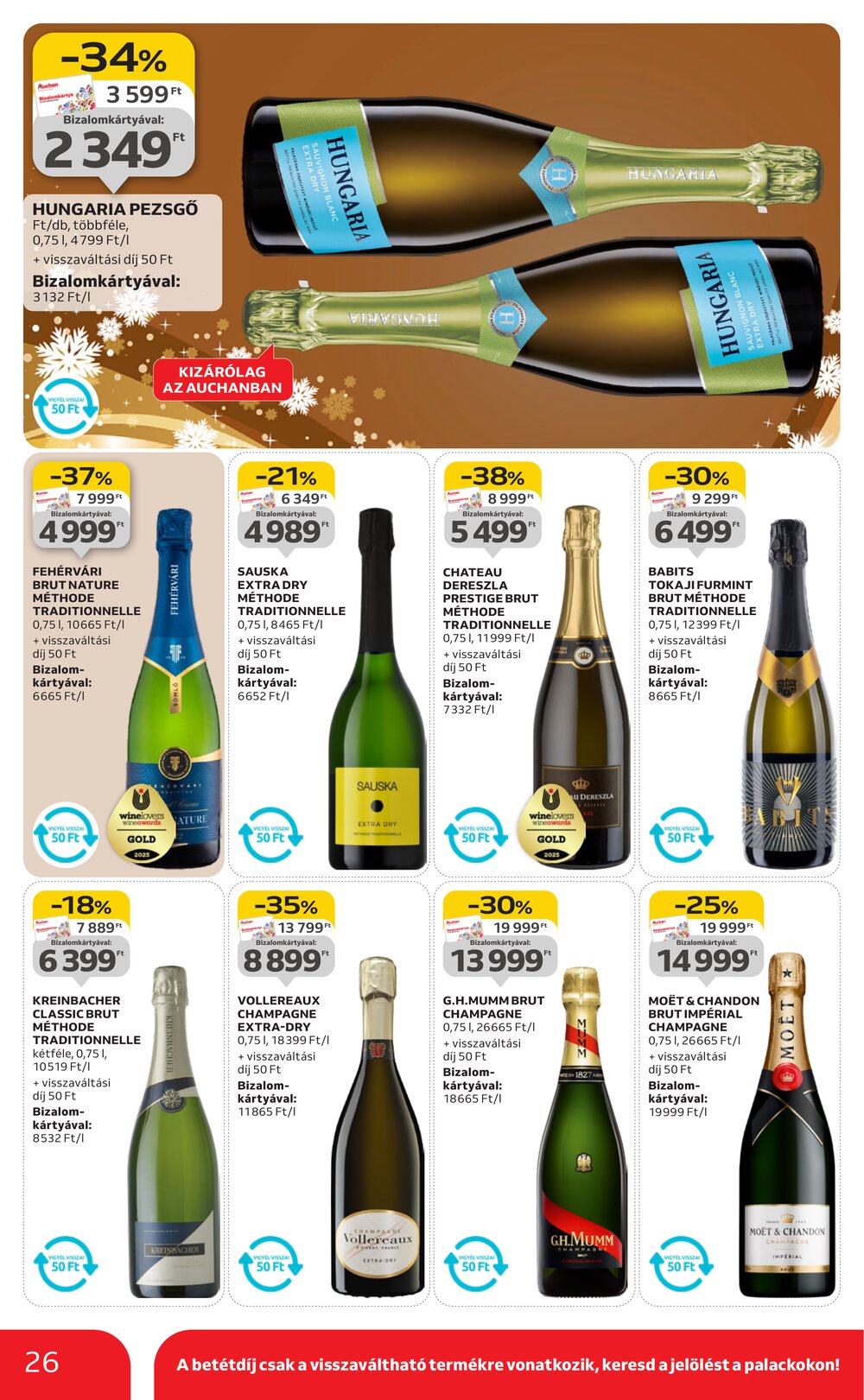 Auchan akciós újság 2025.11.20-tól - 26. oldal.