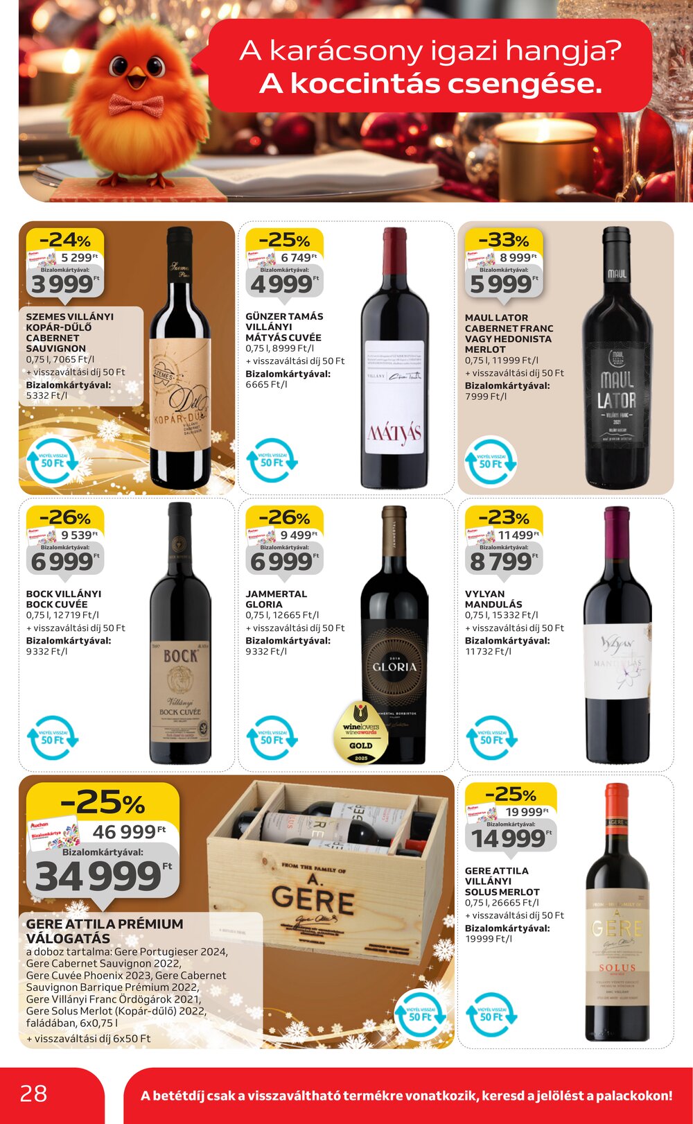 Auchan akciós újság 2025.11.20-tól - 28. oldal.