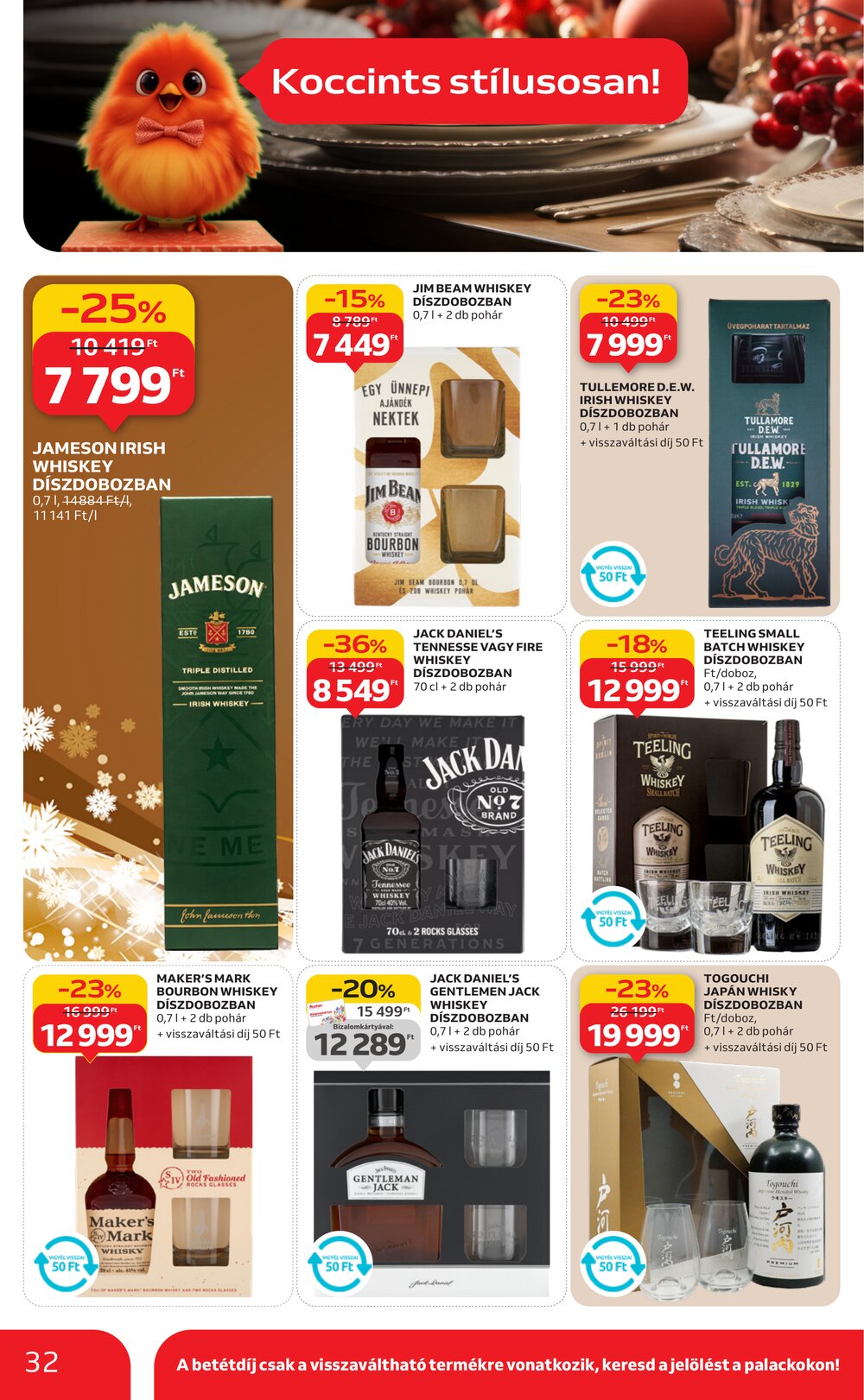 Auchan akciós újság 2025.11.20-tól - 32. oldal.