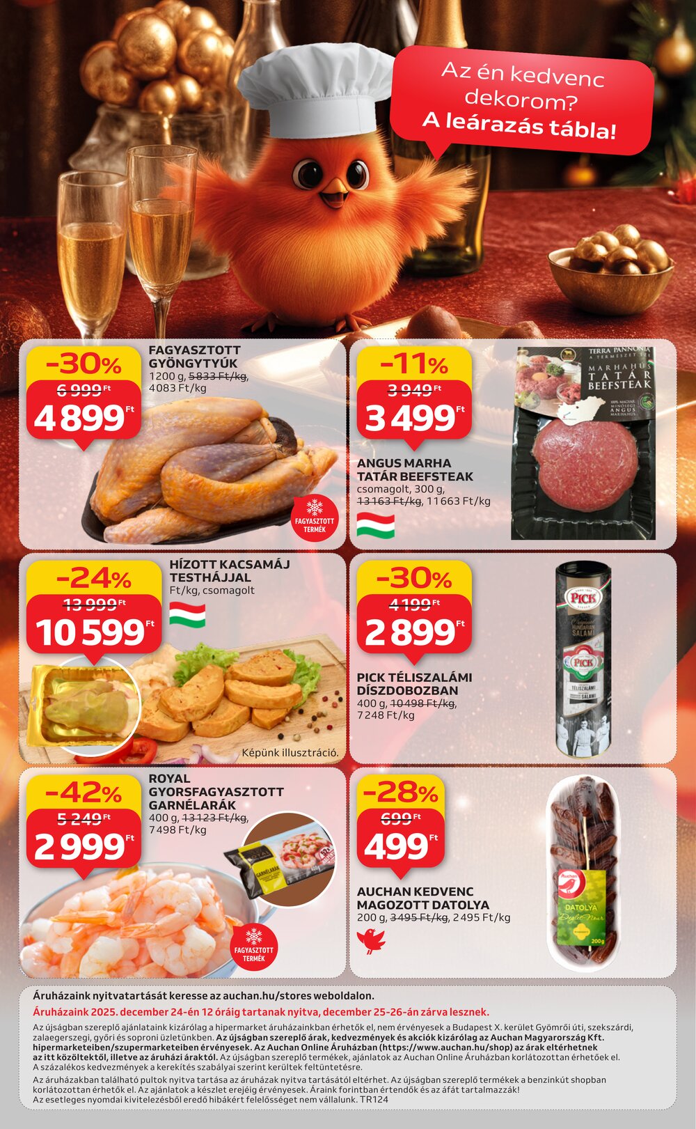 Auchan akciós újság 2025.11.20-tól - 36. oldal.