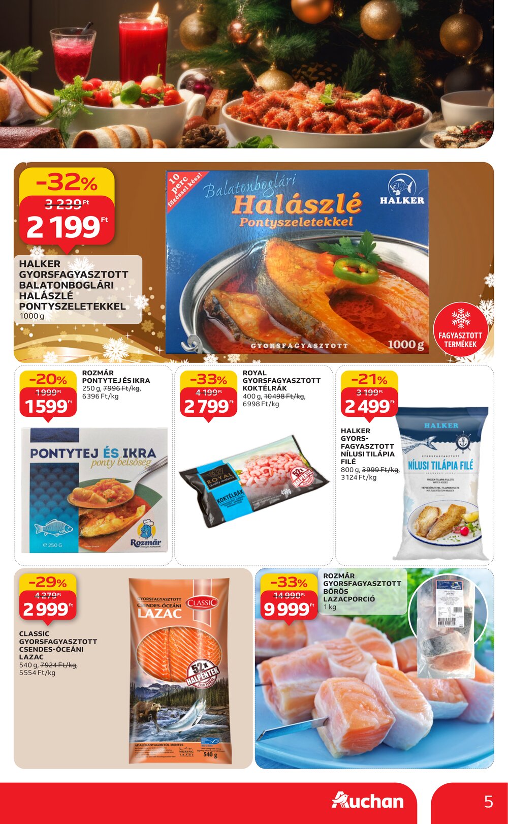 Auchan akciós újság 2025.11.20-tól - 5. oldal.