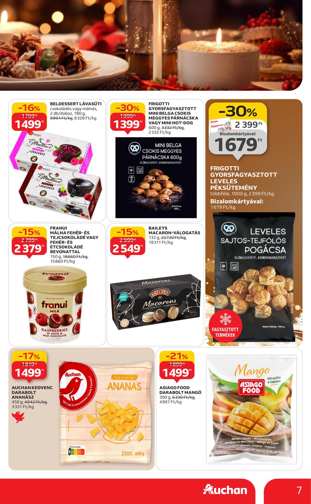 Auchan akciós újság 2025.11.20-tól - 7. oldal.