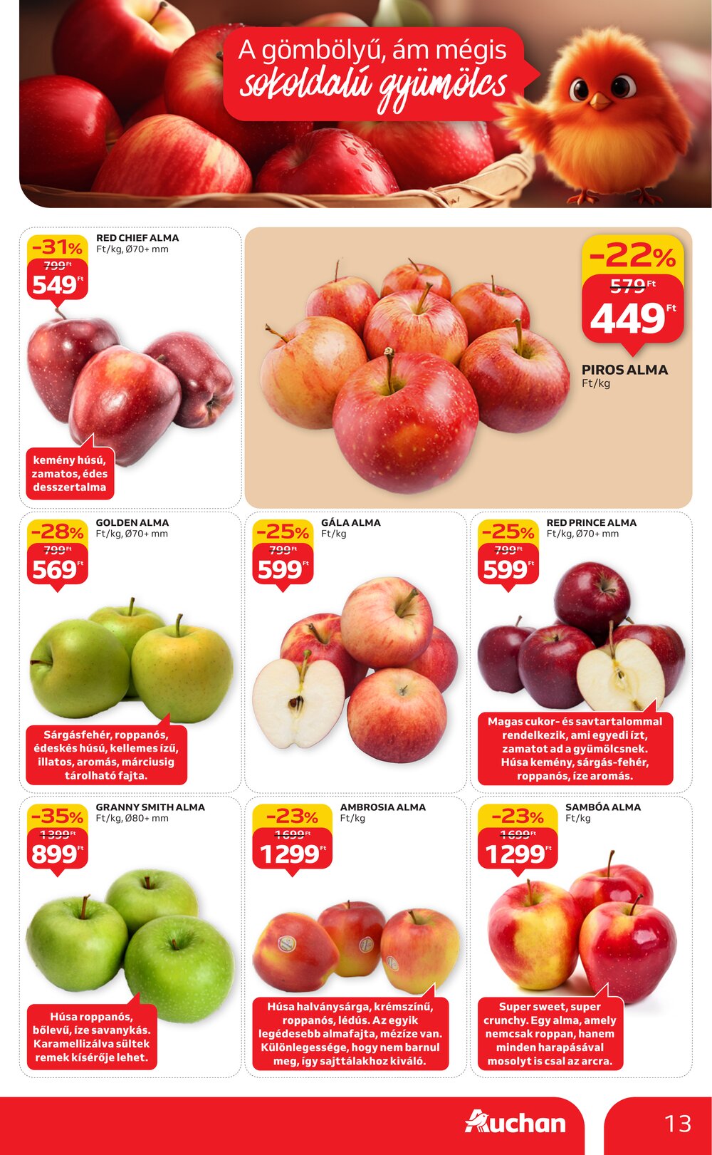 Auchan akciós újság 2025.11.20-tól - 13. oldal.