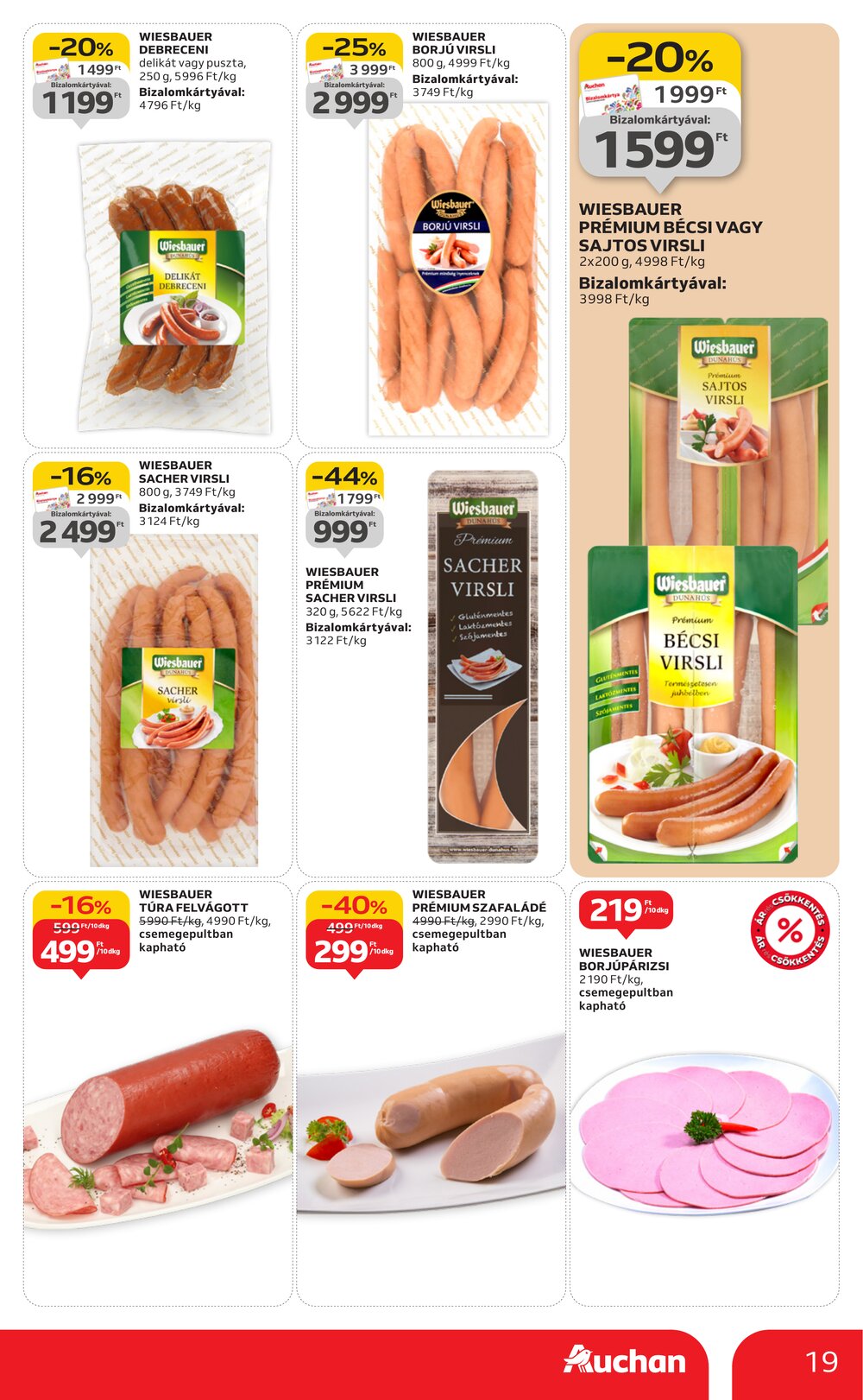 Auchan akciós újság 2025.11.20-tól - 19. oldal.