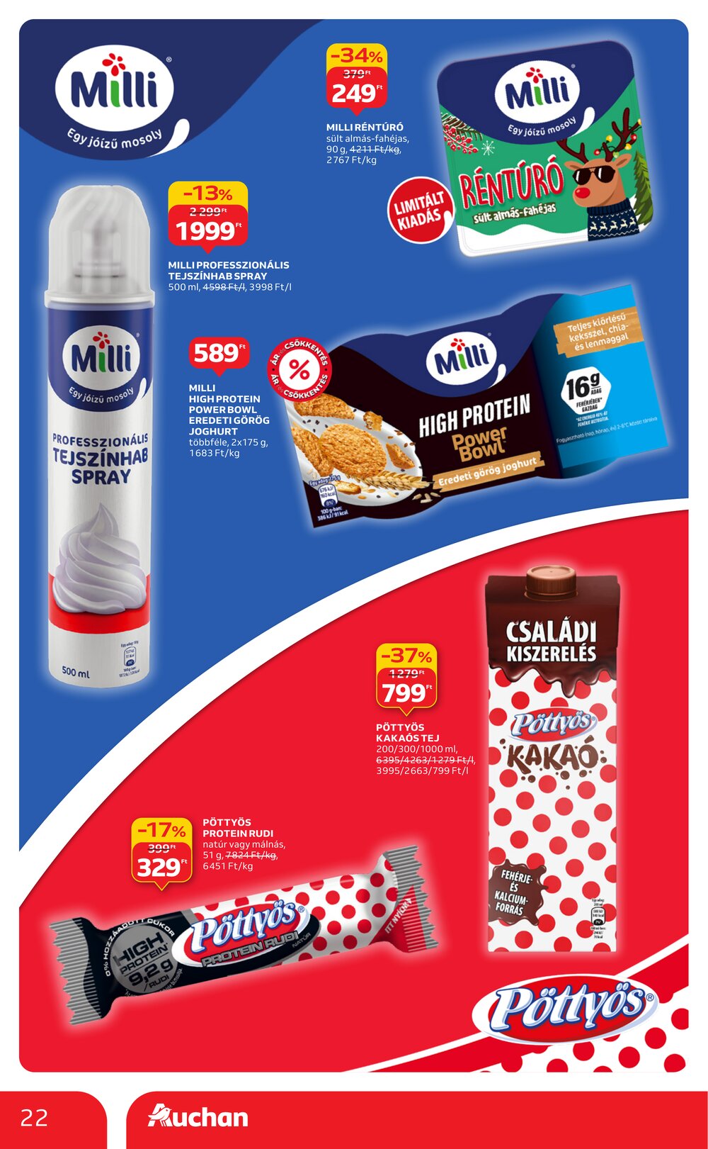 Auchan akciós újság 2025.11.20-tól - 22. oldal.