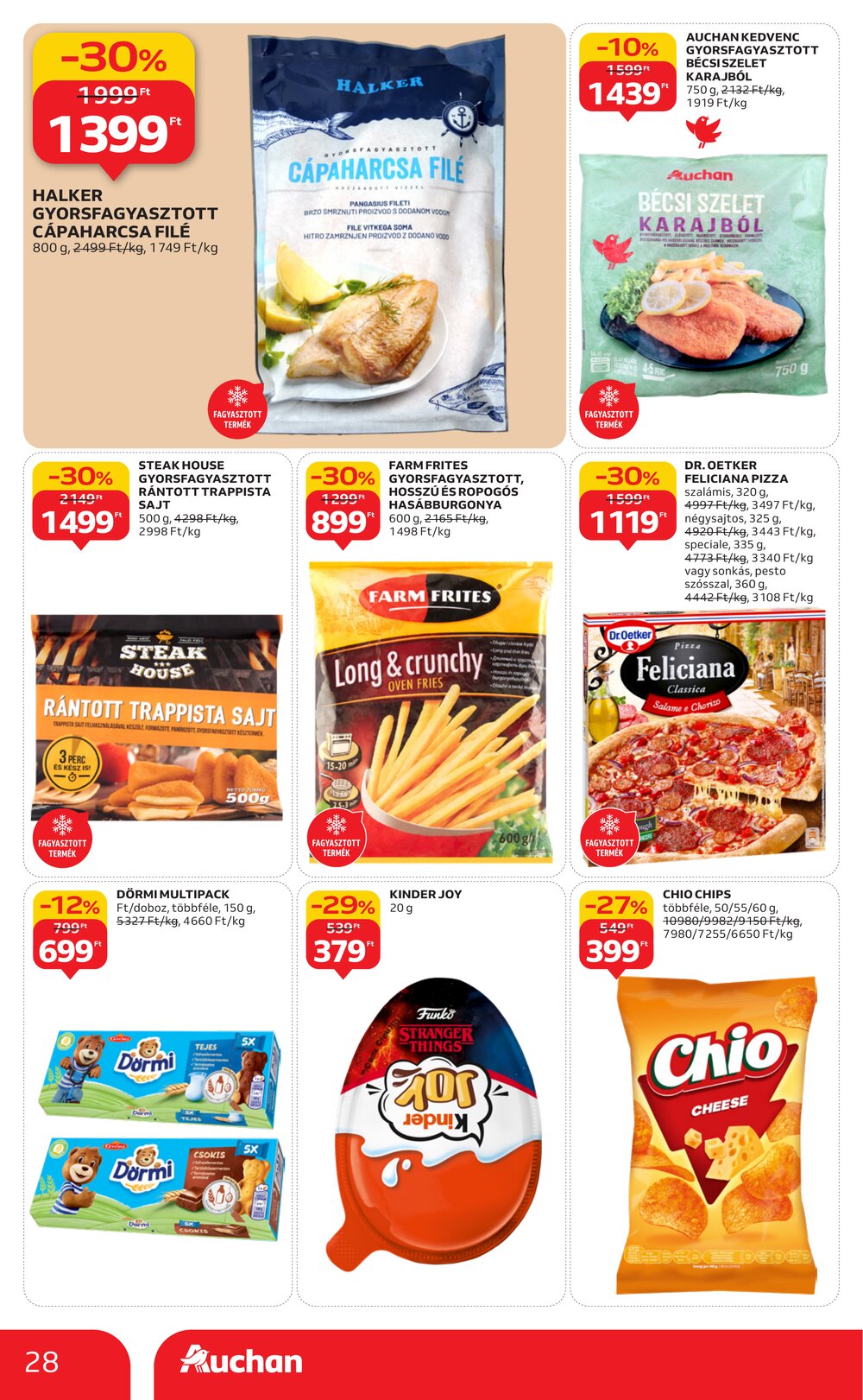 Auchan akciós újság 2025.11.20-tól - 28. oldal.