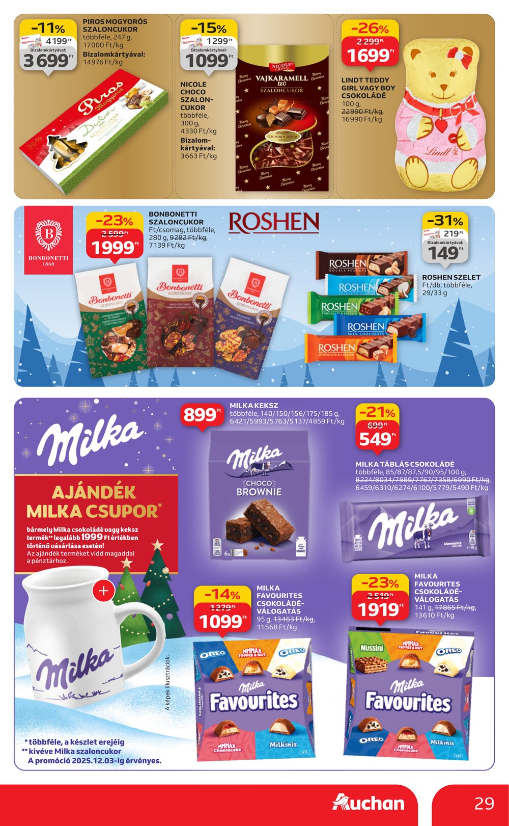 Auchan akciós újság 2025.11.20-tól - 29. oldal.