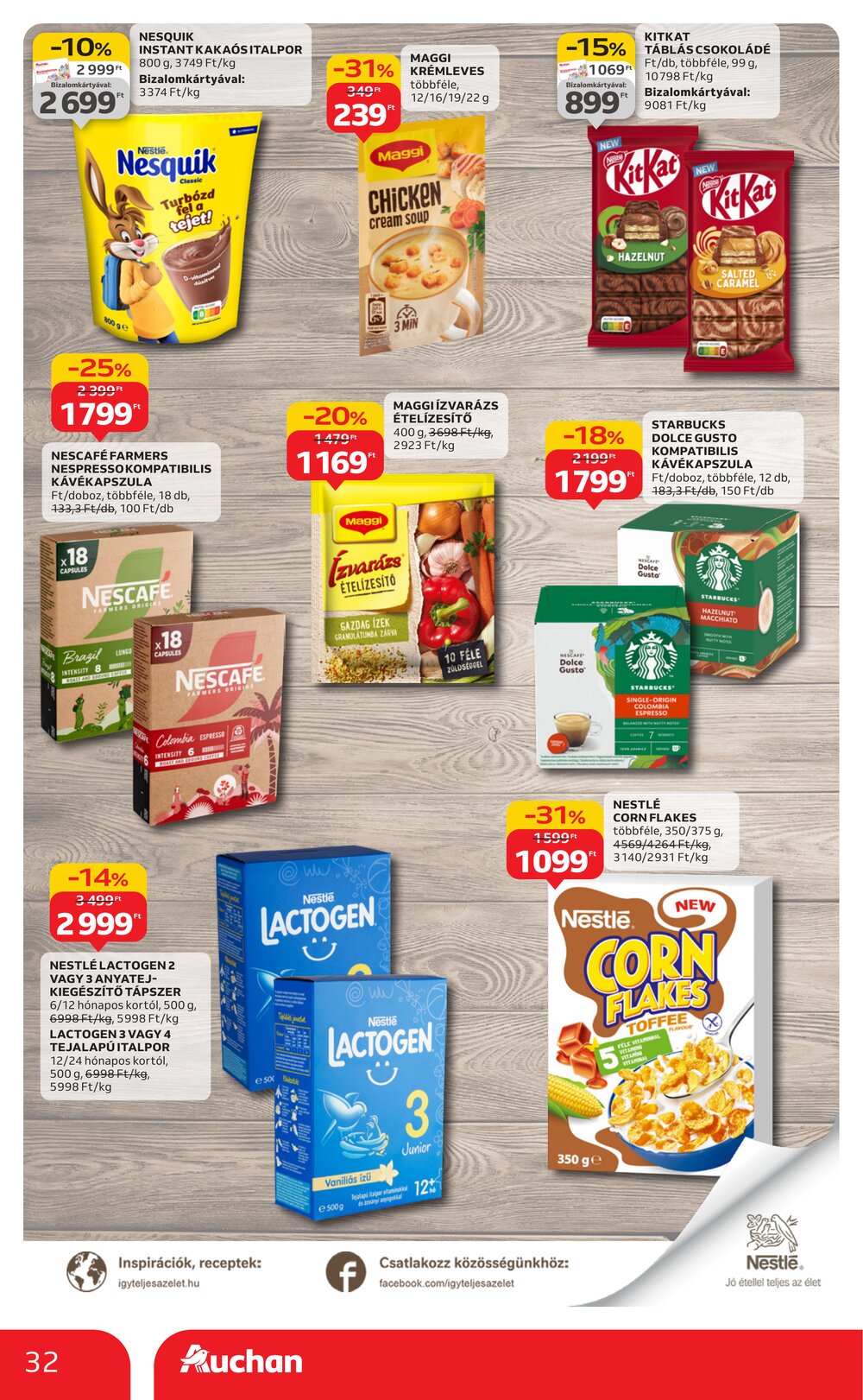 Auchan akciós újság 2025.11.20-tól - 32. oldal.