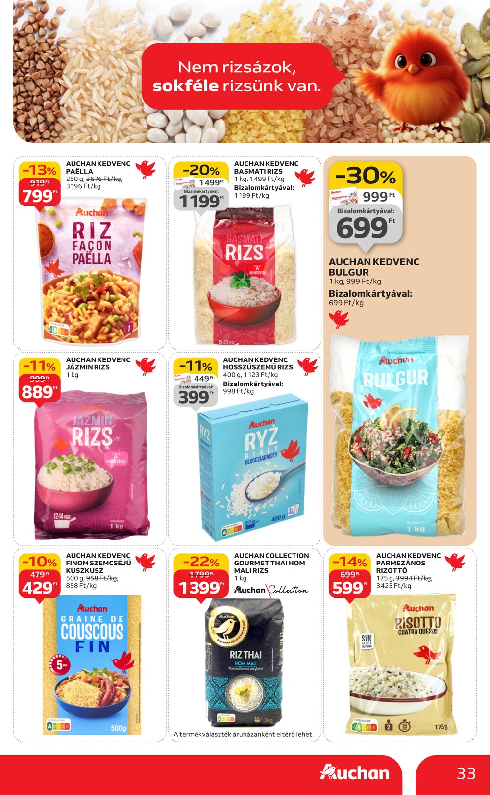 Auchan akciós újság 2025.11.20-tól - 33. oldal.
