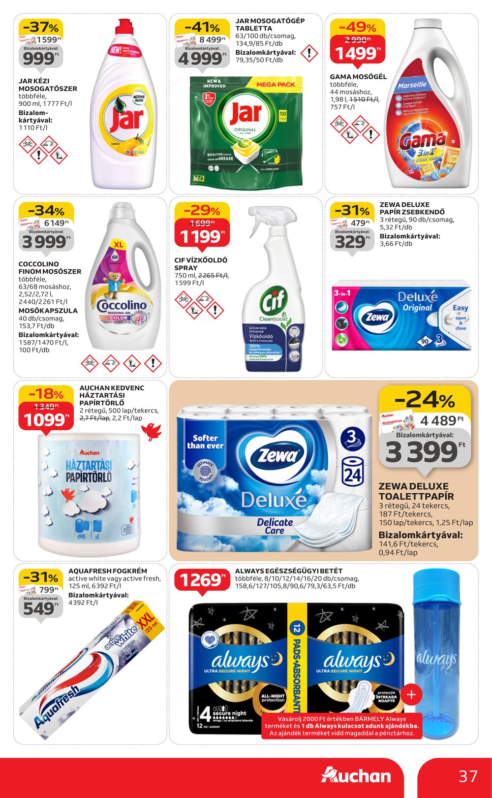 Auchan akciós újság 2025.11.20-tól - 37. oldal.