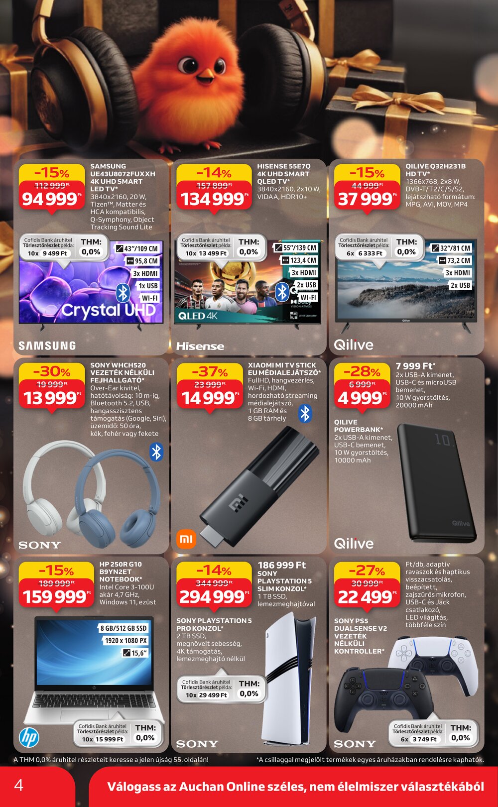 Auchan akciós újság 2025.11.20-tól - 4. oldal.