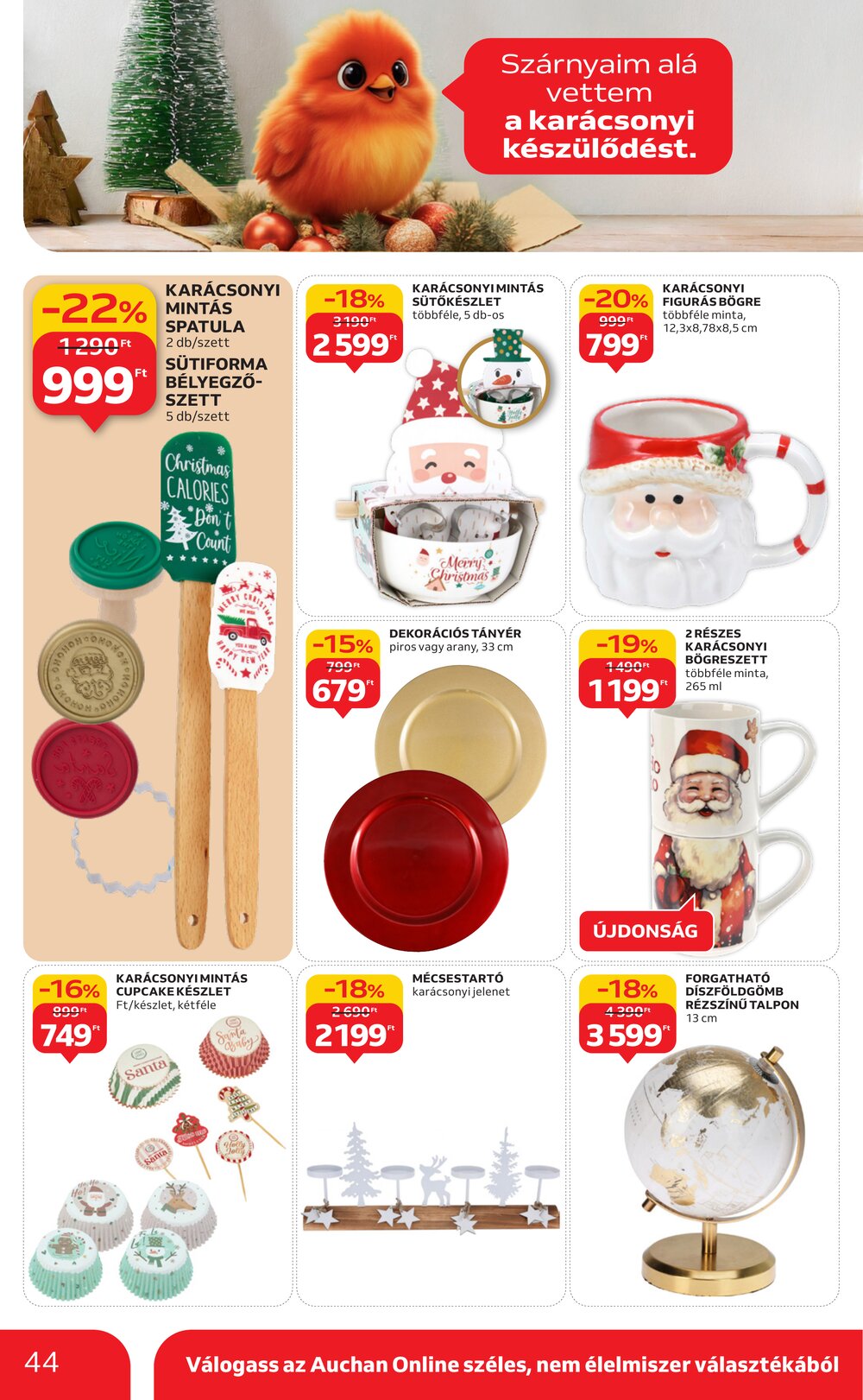 Auchan akciós újság 2025.11.20-tól - 44. oldal.