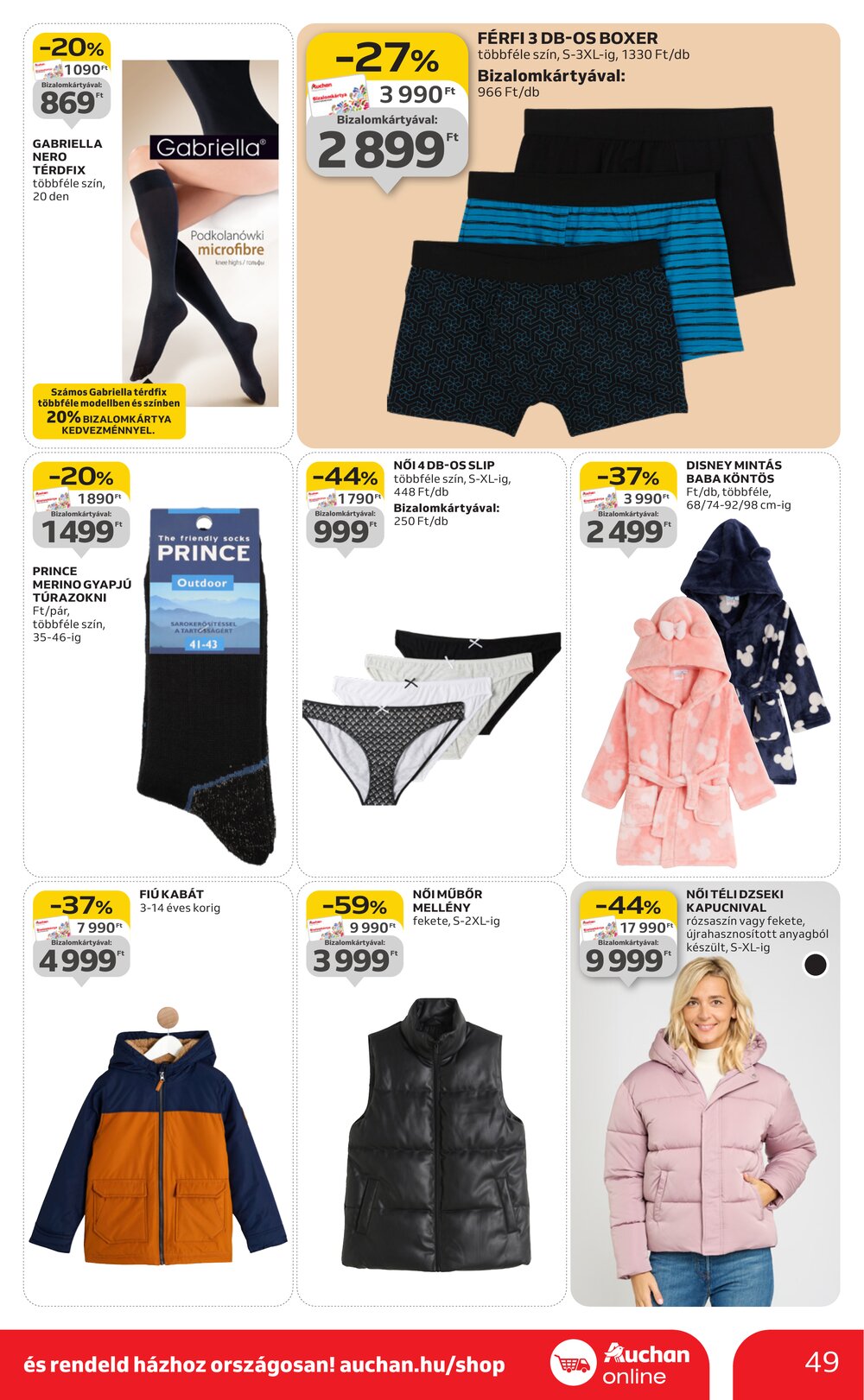 Auchan akciós újság 2025.11.20-tól - 49. oldal.