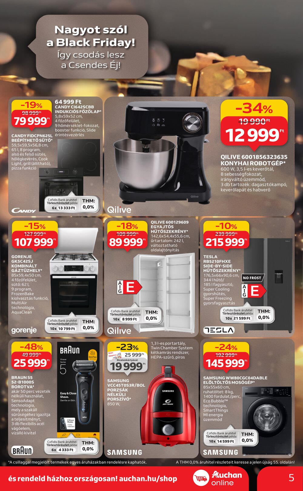 Auchan akciós újság 2025.11.20-tól - 5. oldal.