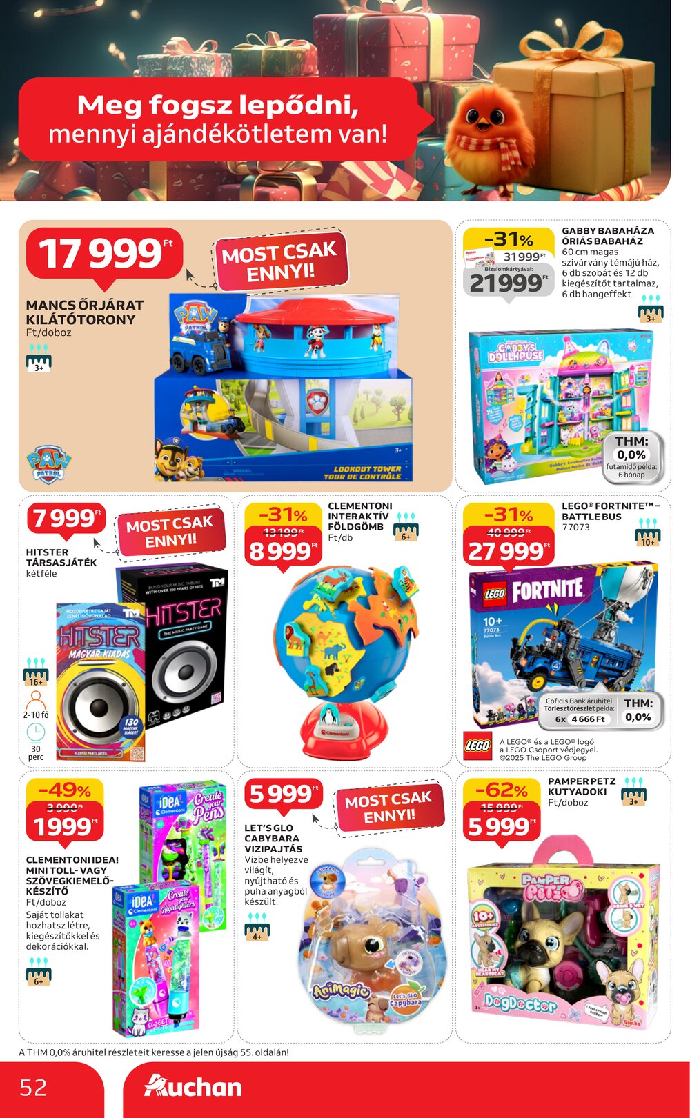 Auchan akciós újság 2025.11.20-tól - 52. oldal.