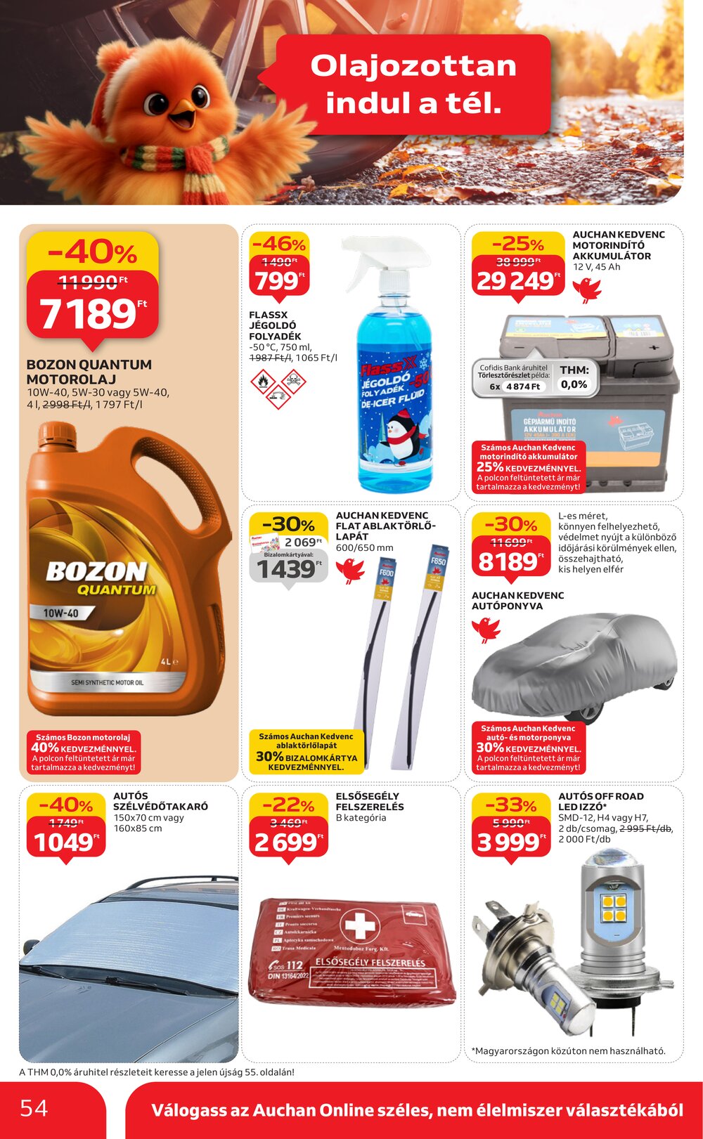 Auchan akciós újság 2025.11.20-tól - 54. oldal.
