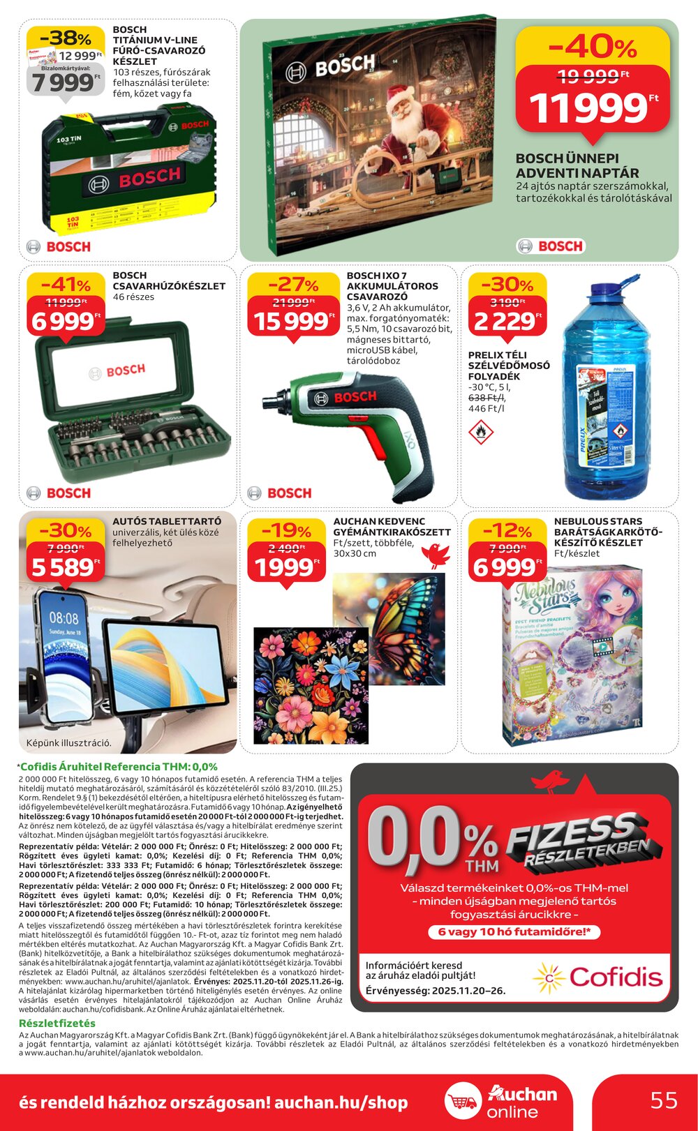 Auchan akciós újság 2025.11.20-tól - 55. oldal.