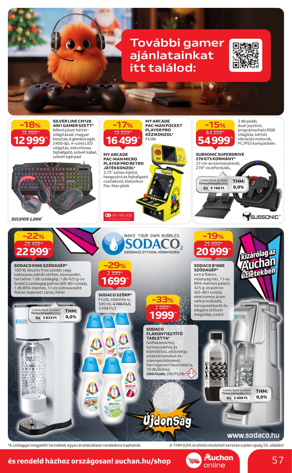 Auchan akciós újság 2025.11.20-tól - 57. oldal.