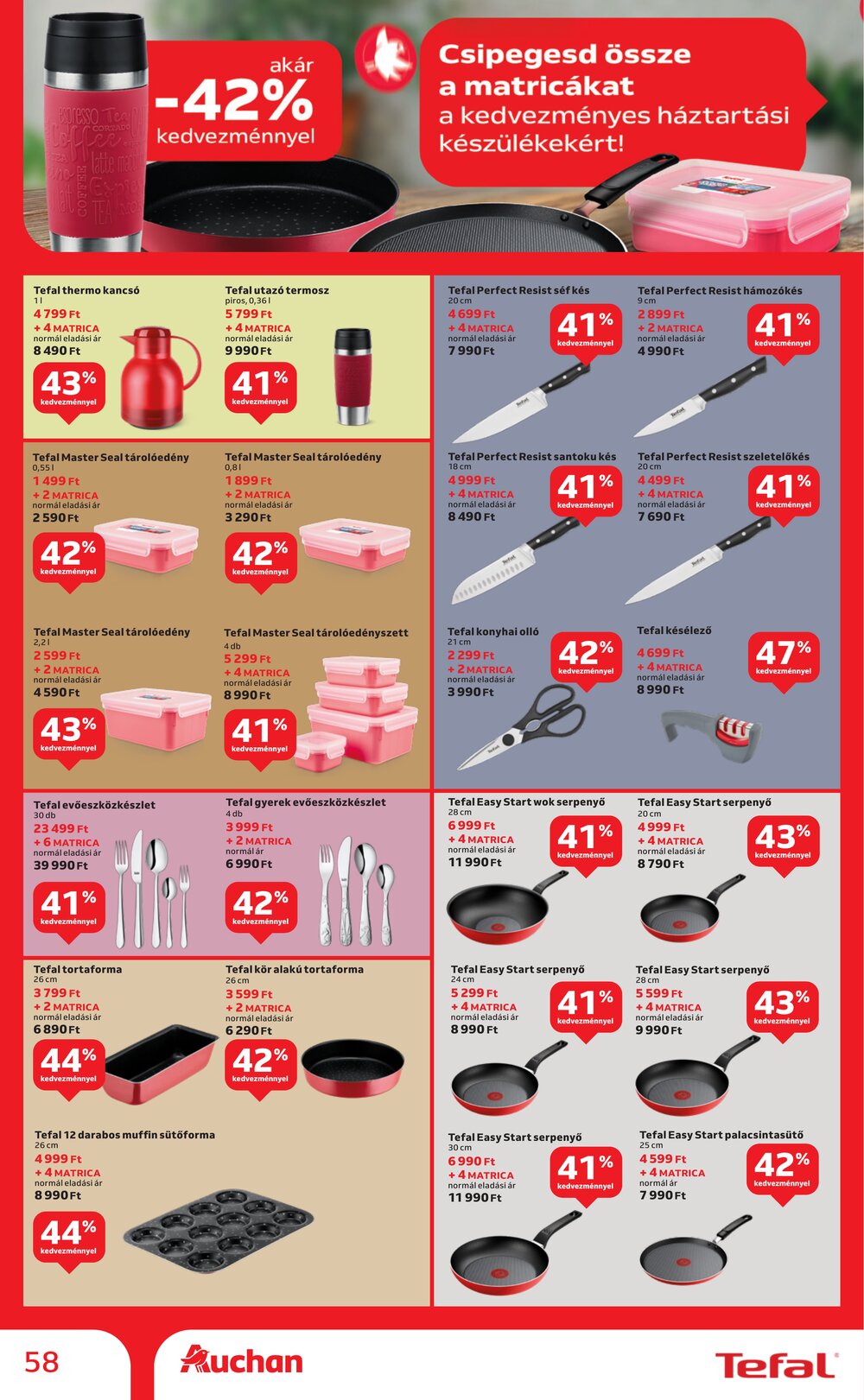 Auchan akciós újság 2025.11.20-tól - 58. oldal.