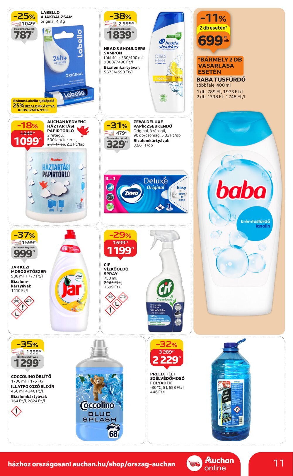 Auchan akciós újság 2025.11.20-tól - 11. oldal.