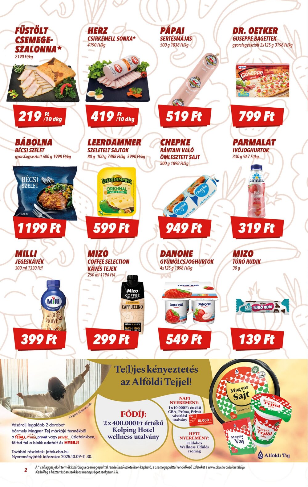 CBA akciós újság 2025.11.20-tól - 2. oldal.