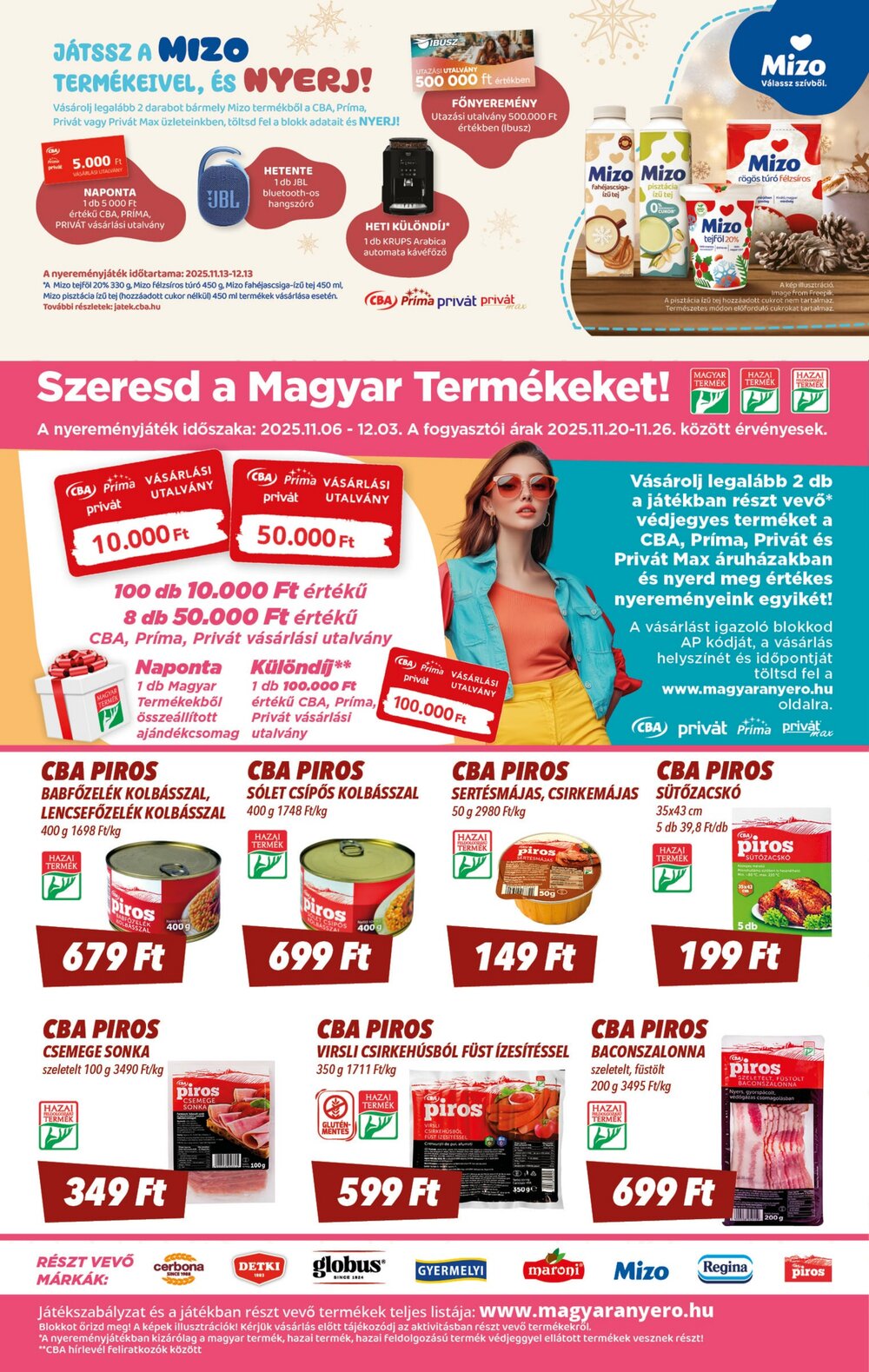 CBA akciós újság 2025.11.20-tól - 4. oldal.