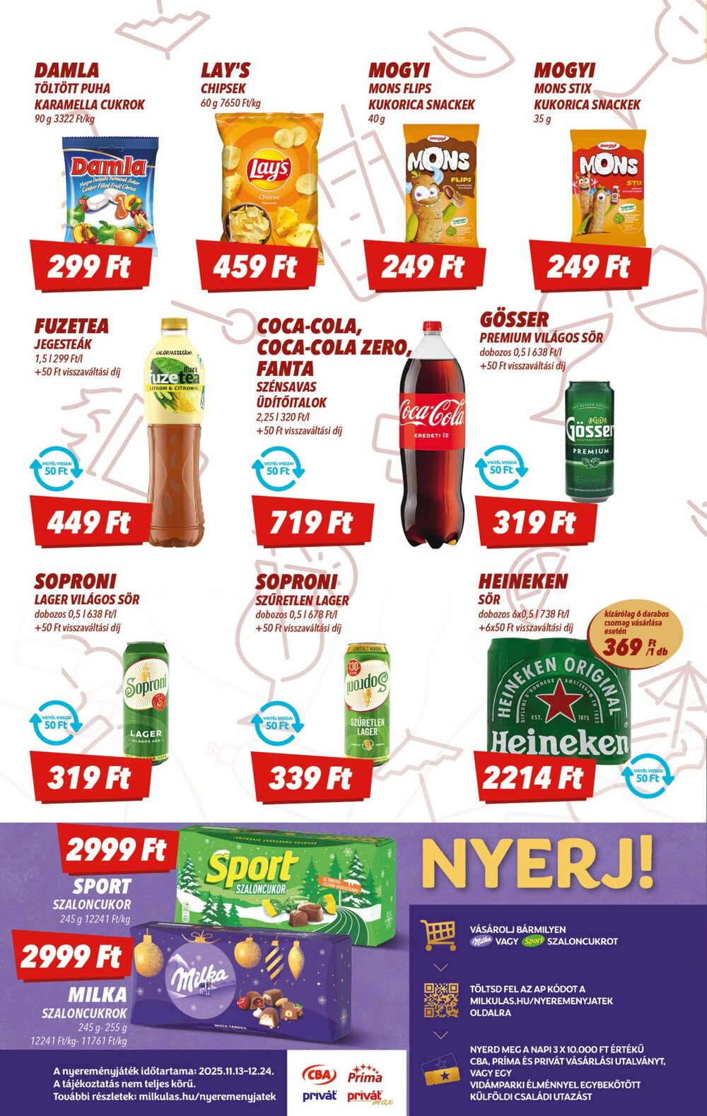 CBA akciós újság 2025.11.20-tól - 6. oldal.