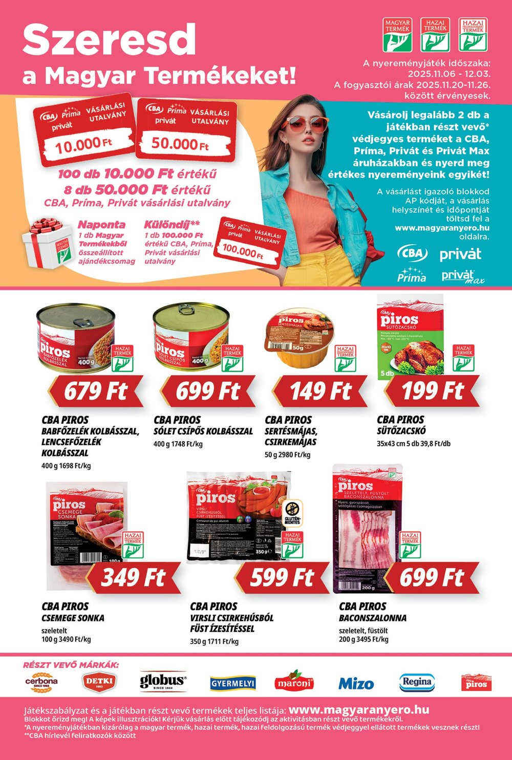 CBA akciós újság 2025.11.20-tól - 6. oldal.
