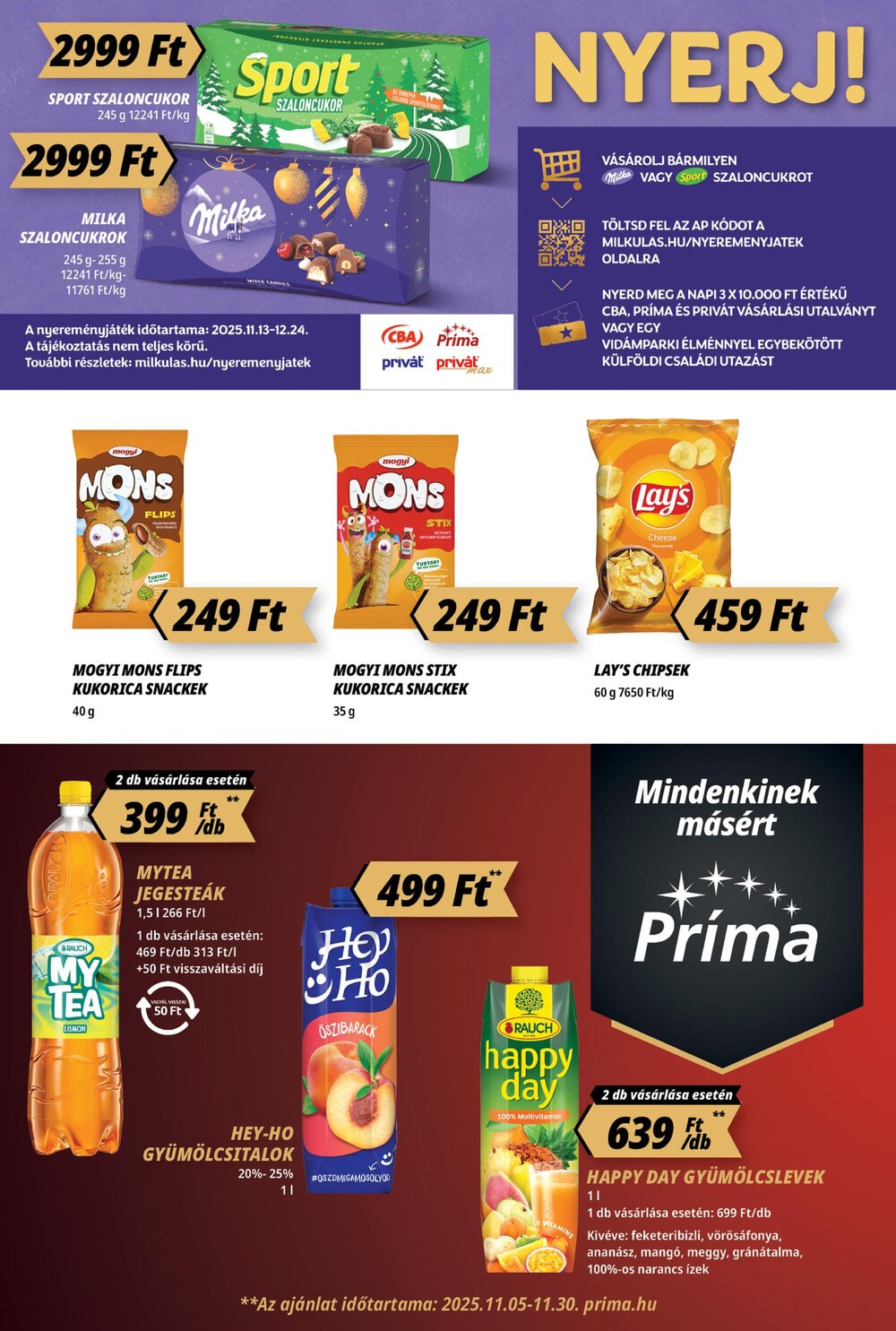 CBA akciós újság 2025.11.20-tól - 9. oldal.