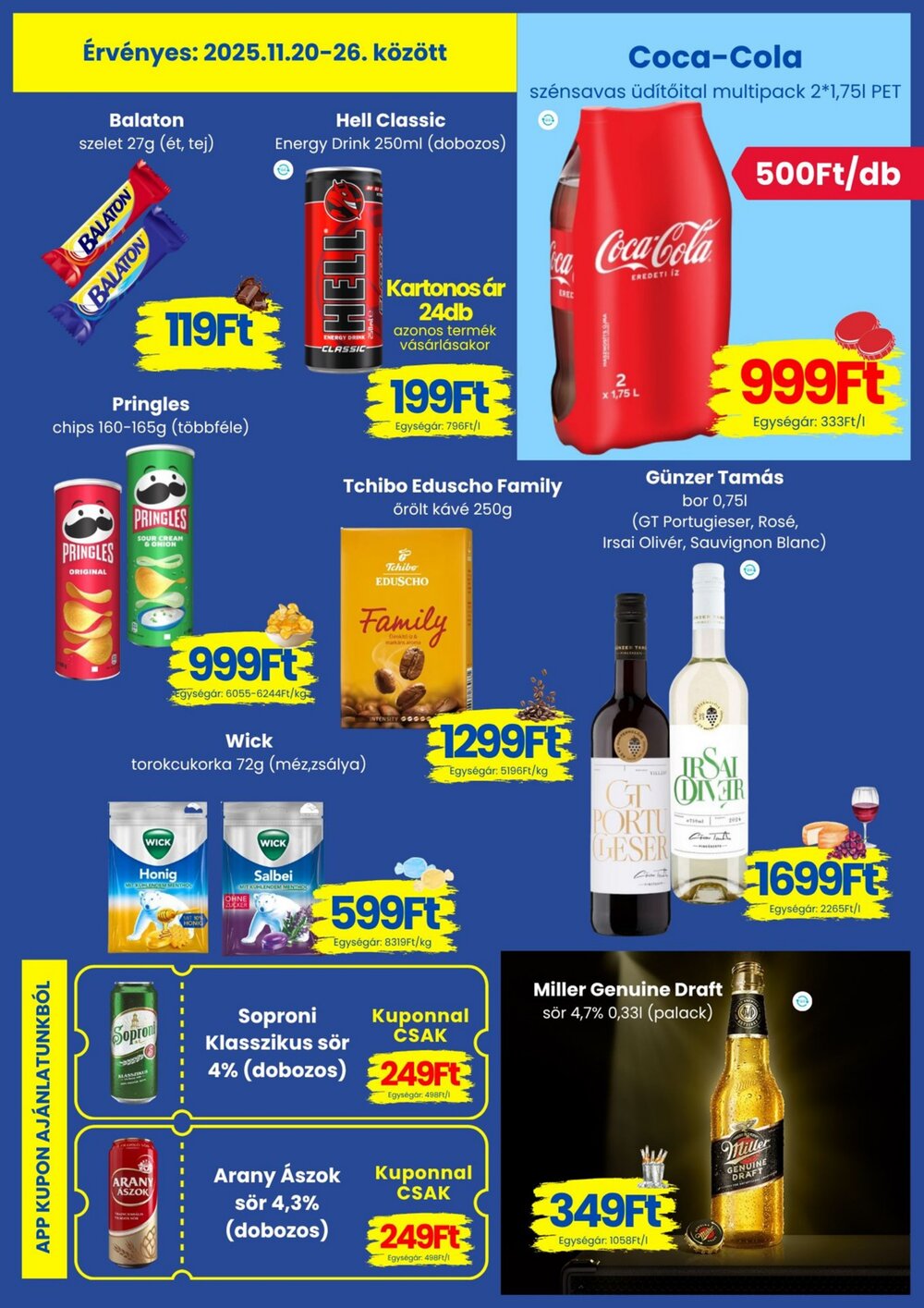 Magnetic áruházak akciós újság 2025.11.20-tól - 2. oldal.