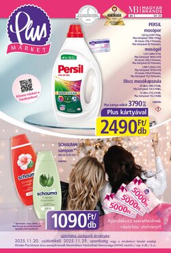 PlusMarket akciós újság 2025.11.20-tól